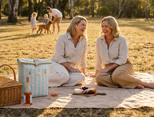The best cooler backpack for women, the Sunza Original shown in three colours